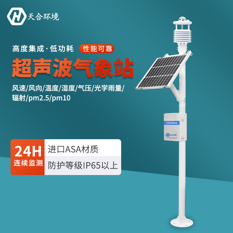 立秋將至，換季天氣變化多，超聲波氣象站一站觀測~